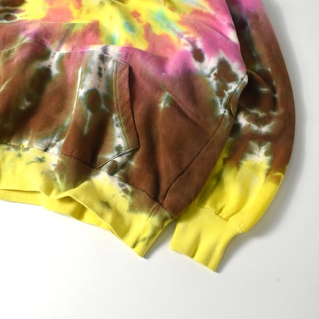 USED 80-90'S "JON LAUREN" TIE-DYE HOODIE