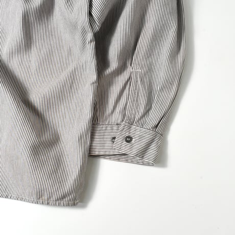 USED "PRSN BLU" HALFZIP STRIPE PULLOVER