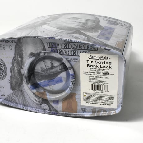 "FAMILY MAID" 100DOLLAR SAVING BANK