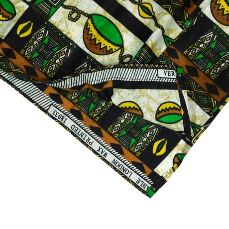 USED UNKNOWN AFRICAN BATICK SHIRT