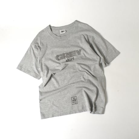 USED 90'S "CG DESIGN NYC / GRAY SHIRT" T-shirt