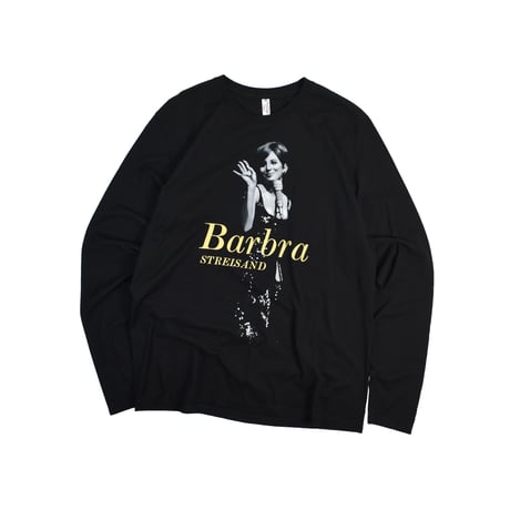 USED "BARBRA STREISAND" L/S T-shirt