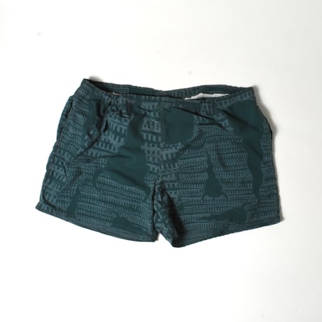 USED 80'S "QUICKSILVER" SWIM SHORTS