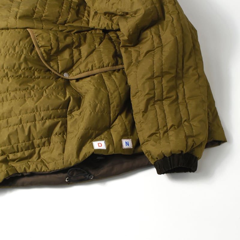 NOROLL RETRO QLT JACKET ノーロール Lサイズ NOROLL RETRO QLT JACKET Brown Navy / ノーロール レトロキルト