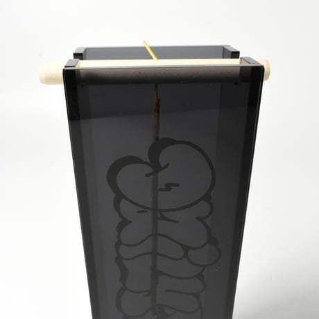 DDQS "BUBBLE LETTER" ACRYLIC INCENSE BURNER