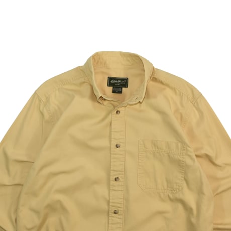 USED "EDDIE BAUER" COTTON  B.D SHIRT