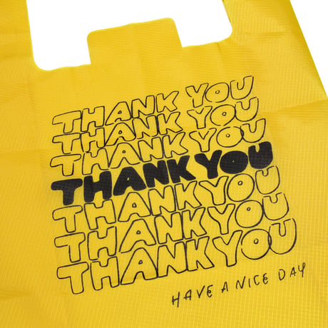 LIXTICK “THANK YOU” SHOPPING BAG by YU NAGABA