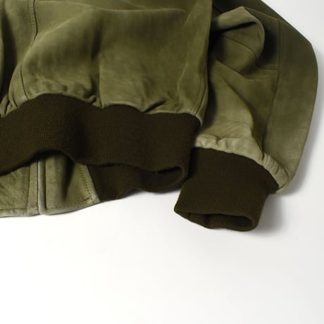 USED "GAME, SET AND MATCH" LEATHER JACKET