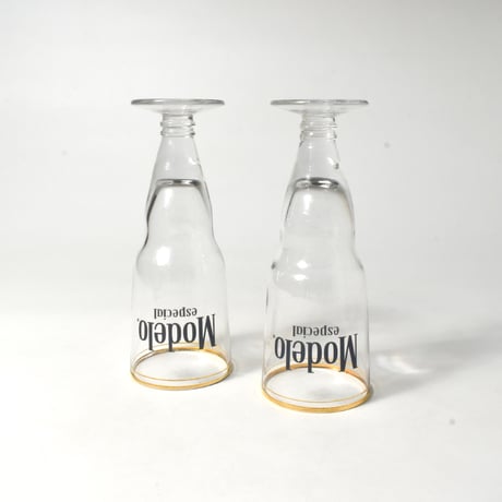 USED "MODERO ESPECIAL" BEER GLASS