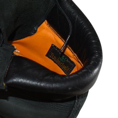 USED "TIMBERLAND" BLACK NUBUCK BOOTS
