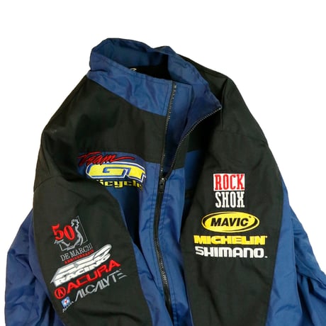 USED "TEAM GT BICYCLE" RACING JACKET