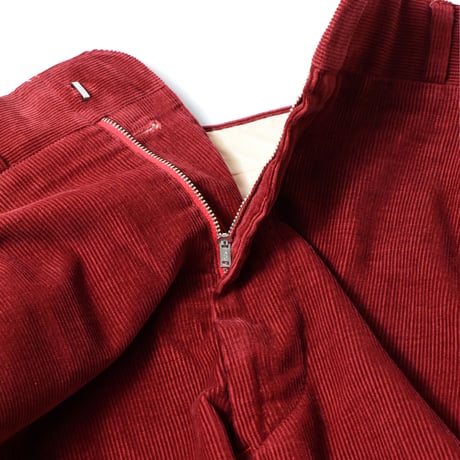 USED 70’S "SPICE BOX CORDUROY BY CORBIN / BILL WINN" CORDUROY PANTS