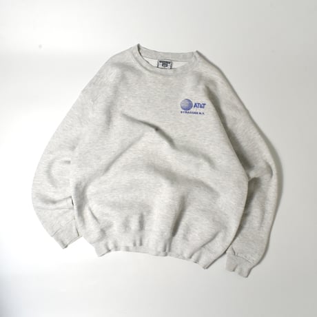 USED 90'S "AT&T" CREW NECK SWEAT