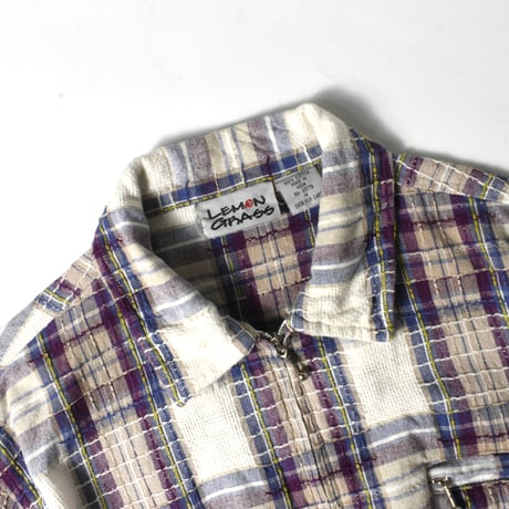 USED "LEMON GRASS" COTTON JACKET