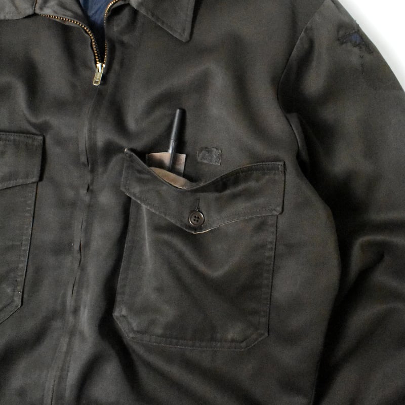 60s MR 2 PLY ビンテージワークジャケット　サイズ40R アメリカ製 60's MR.2PLY ワークジャケット ダークネイビー 表記(46S