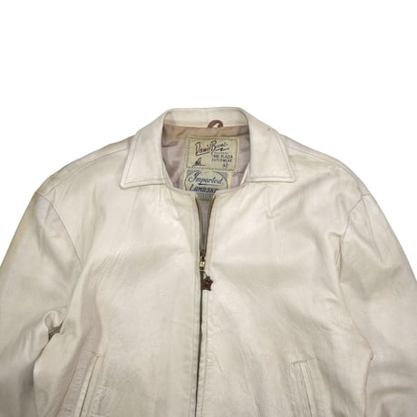 USED 60'S "DANIEL BOONE" LEATHER JACKET