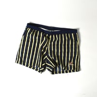 USED "ADIDAS" STRIPE SWIM SHORTS