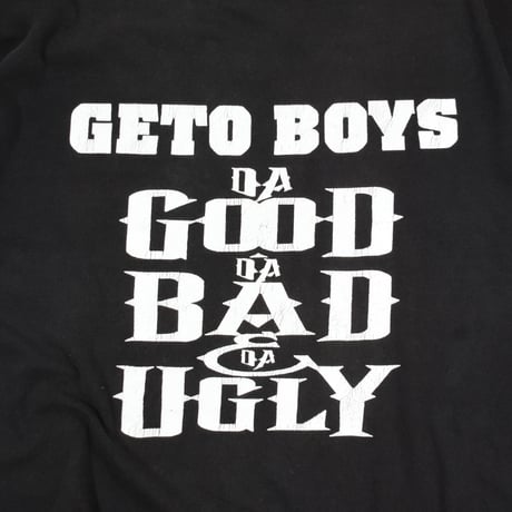 USED 98'S "GETO BOYS / DA GOOD DA BAD DA UGLY" PROMO T-shirt