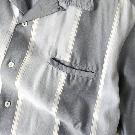USED 70’S "JW ROBINSON" COTTON SILK S/S SHIRT
