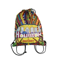 USED "HOUSTON IS INSPIRED" KNAPSACK