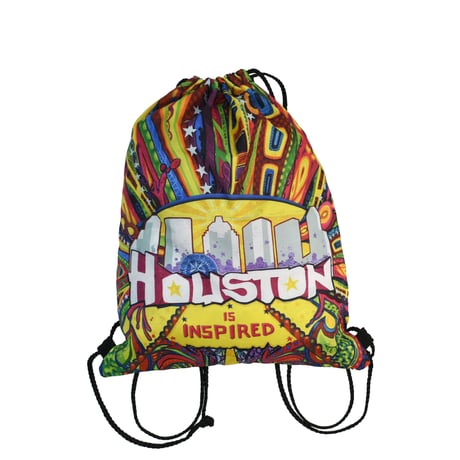 USED "HOUSTON IS INSPIRED" KNAPSACK