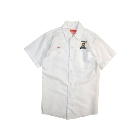USED 80-90'S "CADILLAC SERVICE" S/S WORK SHIRT