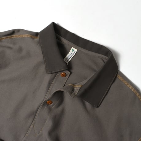 NOROLL "DRY WASHI L/S POLO"
