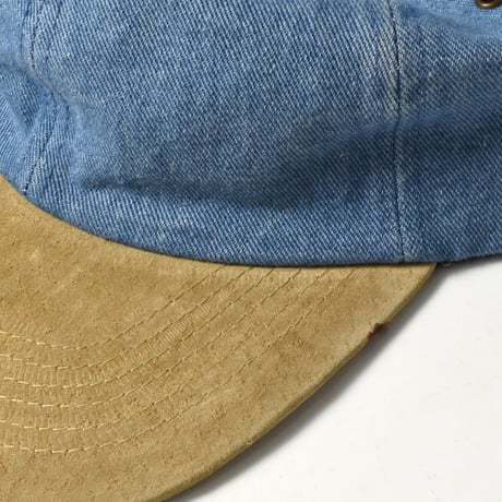 USED 90-00'S "CAMEO" LEATHER BILL CAP