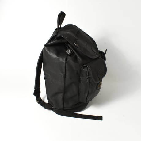 USED "EDDIE BAUER" LEATHER BACKPACK