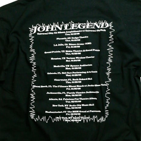 2009 JOHN LEGEND TOUR MERCHANDISE T-shirt