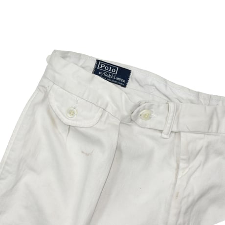 USED "POLO RALPH LAUREN" 2 TUCK SHORTS