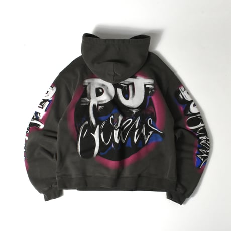 "DJ SCREW" OFFICIAL MERCHANDISE SCREWED UP HEADQUARTERS HOODIE