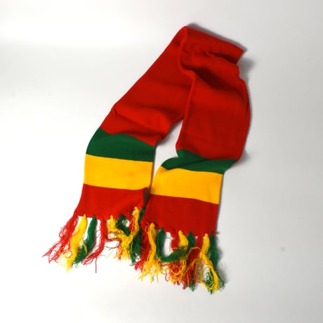 NOS UNKNOWN FRINGE RASTA SCARF