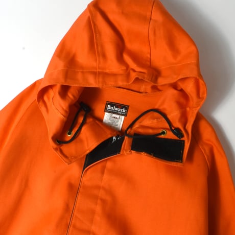 USED "BULWARK FR PROTECTIVE APPAREL" WORK COAT