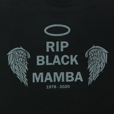 "KOBE BRYANT / R.I.P BLACK MAMBA" T-shirt