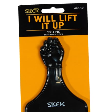 "SLEEK" BLACK HAIR COMB