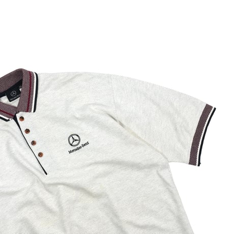 USED 90'S "MERCEDES BENZ" POLO SHIRT