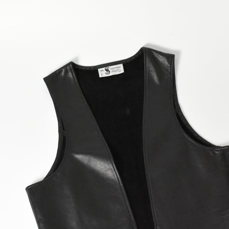 USED "MR. S LEATHER" COW LEATHER VEST