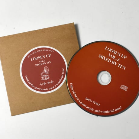 "TEN / LOOSEN UP Vol.2" MIX CD
