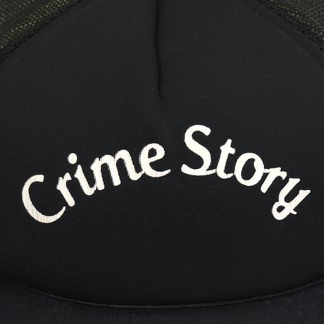 USED "CRIME STORY" MESH CAP