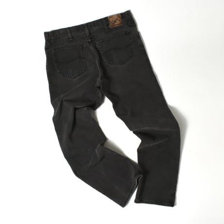 USED "LEE / REGULAR FIT" BLACK DENIM PANTS