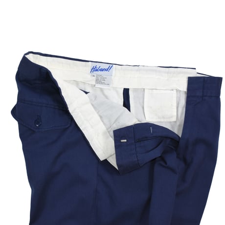 USED "HABAND" 2-TUCK WORK PANTS