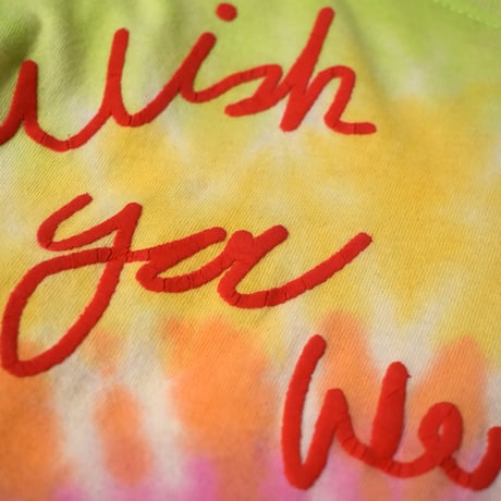 USED "ASTRO WOLD TOUR" TIE-DYE L/S T-SHIRT