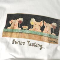 USED "SWINE TASTING" T-shirt