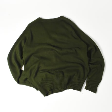 USED 80’S "SEAFORTH KNIT WEAR" CARDIGAN
