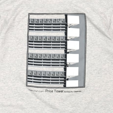 USED "PRICE TOWER ARTS CENTER" T-shirt