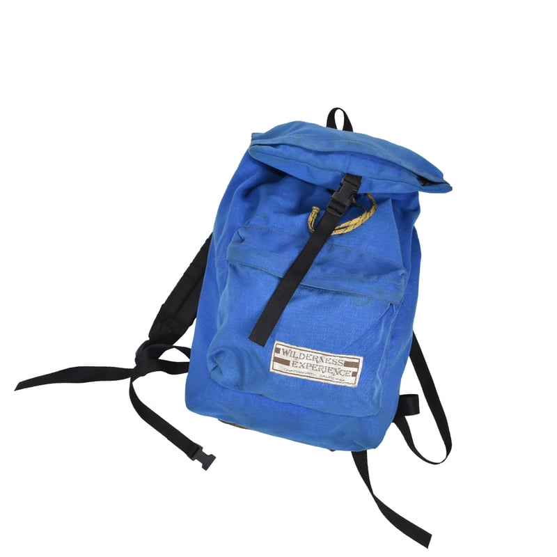 希少70sヴィンテージ　WILDERNESS EXPERIENCE　バックパック 70s WILDERNESS EXPERIENCE バックパック 水色 - Sixpacjoe Web Shop