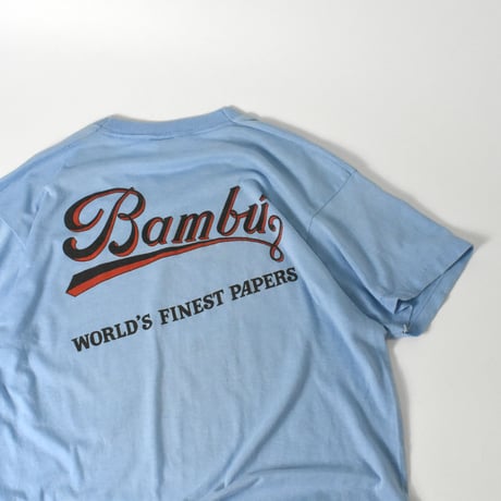 VINTAGE 80'S "PAPEL DE FUMAR BAMBU" T-shirt