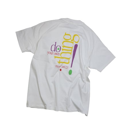 DEAD STOCK "APPLE / HYPER CARD 2.3" T-shirt