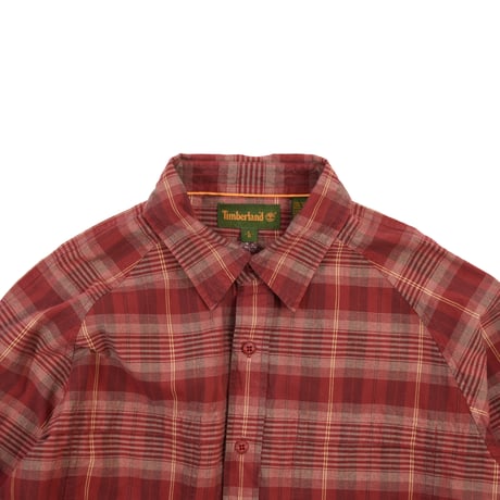 USED "TIMBERLAND" PLAID SHIRT
